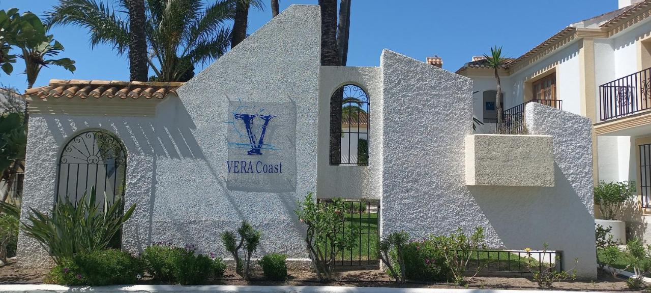 Apartamento Primera Linea De Playa Las Marinas Vera Kültér fotó