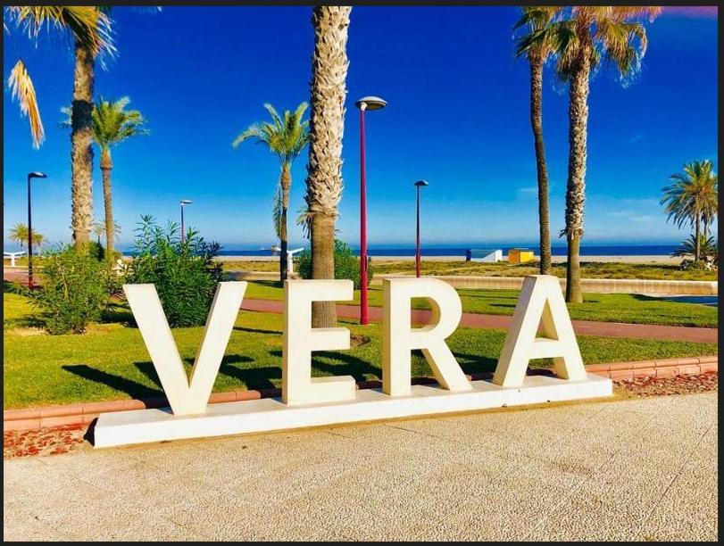 Apartamento Primera Linea De Playa Las Marinas Vera Kültér fotó