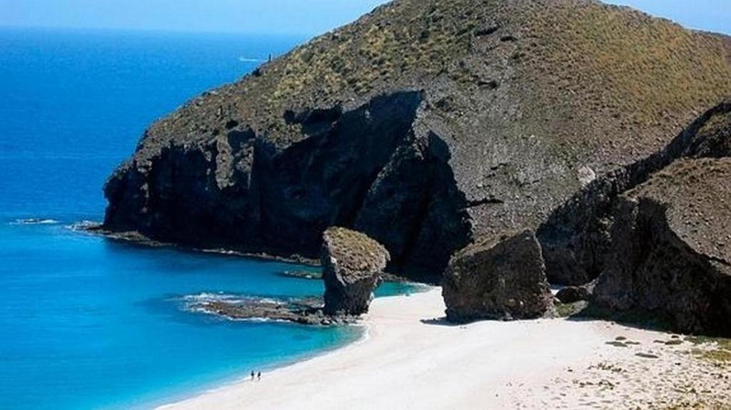 Apartamento Primera Linea De Playa Las Marinas Vera Kültér fotó